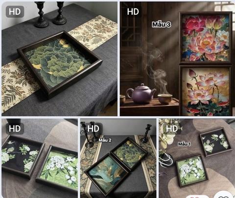 1 khay vuông decor C26081601