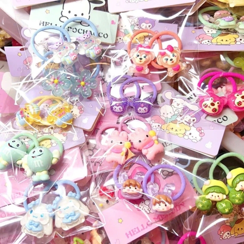 SET 40 THUN CỘT TÓC CHO BÉ H25071905