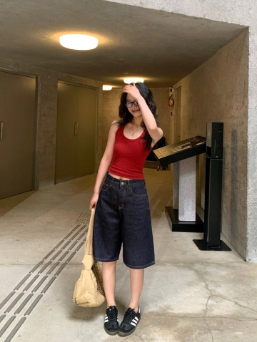 QUẦN JEAN LỬNG ỐNG RỘNG WGWE H26031409