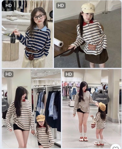 Polo kẻ mềm mịn H26090501