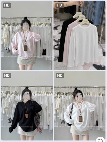 1 SET 3 ÁO THUN TAY DÀI COTTON GIẤY HQ26072940