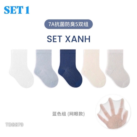 SET 5Đ TẤT THÔNG HƠI THOÁNG KHÍ NEMO T26040105
