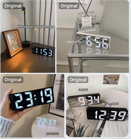 Đồng hồ báo thức kỹ thuật số LED HQ26102145