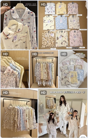 BỘ PIZAMA MẶC NHÀ KITTY C26102201