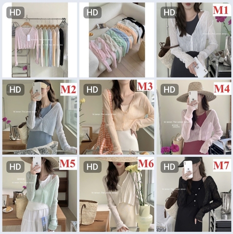ÁO KHOÁC CARDIGAN MỎNG NHẸ T26072301