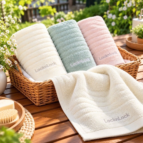 SET 3 KHĂN MẶT COTTON LOCKNLOCK ETM001 CL26102631