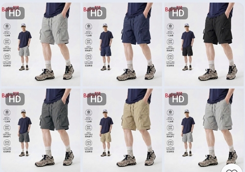 Quần short kaki túi hộp Baleno H26061708