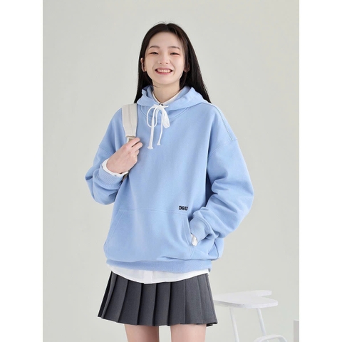 Áo nỉ Dessu hoddie trơn H25070403