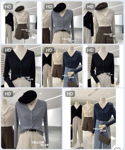 Áo len màu basic T26081108
