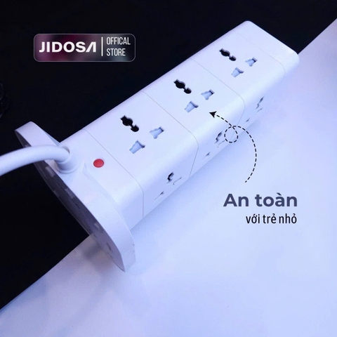 Ổ CẮM ĐA NĂNG JIDOSA JD-T1214T – 12 Ổ CẮM + 4 CỔNG SẠC CL26083132
