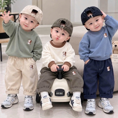 1 set 3 quần kaki thêu HQ26101342
