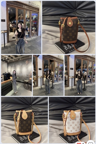 Túi xách dáng trụ H25091205