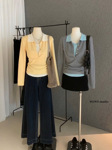 Áo len polo 2 in 1 nhà wgwe C26011801