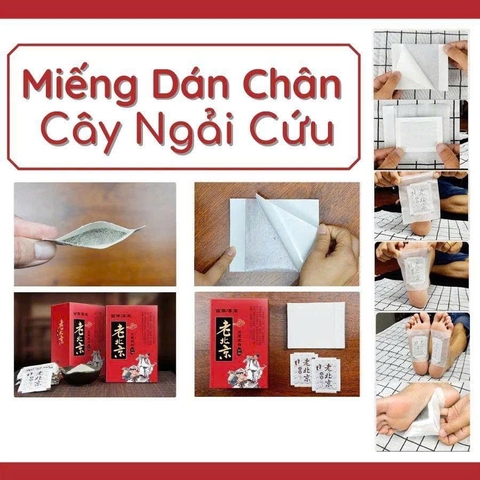 COMBO 2 HỘP DÁN CHÂN NGẢI CỨU THẢI ĐỘC CL26070734