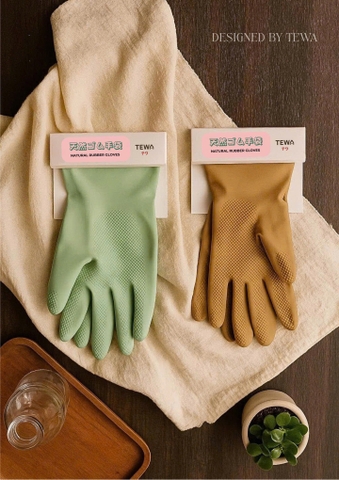 ĐÔI GĂNG TAY CAO SU TỰ NHIÊN TEWA JAPAN T26011301