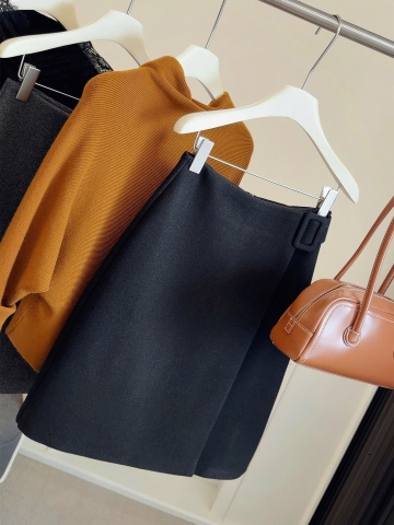 Chân váy dạ dáng lửng T26011516