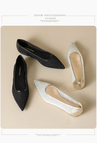 Giày đính đá H25111108