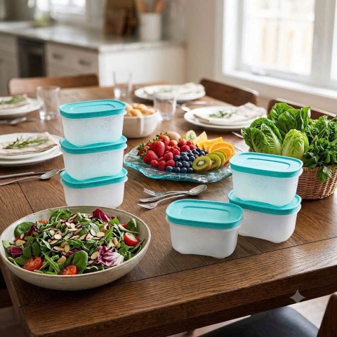 Set gồm 6 hộp Tupperware Mini Freezermate Gen II 170ml C26102030