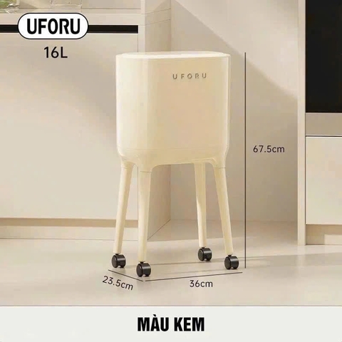 THÙNG RÁC CÓ BÁNH XE UFORU 16L UF746 C25103031