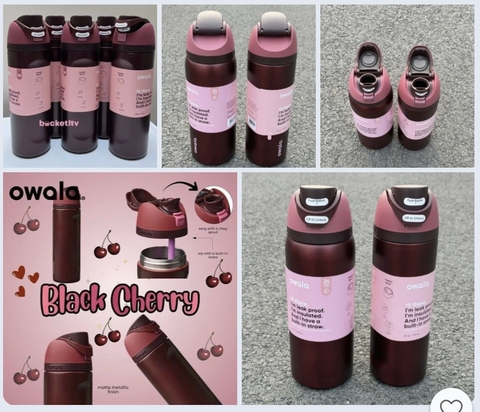1 BÌNH GIỮ NHIỆT OWALA BLACK CHERRY TQ26082353