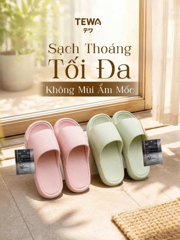 DÉP EVA ĐẾ MỀM ĐI TRONG NHÀ TEWA, 80074 C26082401