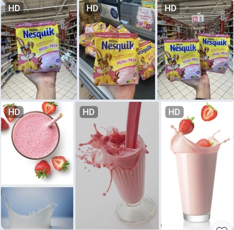 BỘT CACAO/SỮA VỊ DÂU NESTLE NESQUIK H25101345