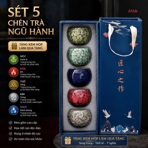 SET 5 CHÉN TRÀ NGŨ HÀNH C26100732
