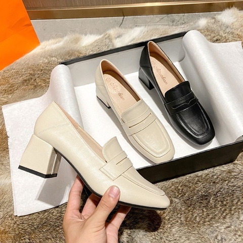 Giày loadfer da cao 5,5cm N24111602