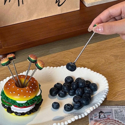 BỘ 10 XIÊN ĂN QUẢ HAMBURGER HQ26101641