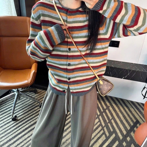 Cadigan kẻ H26081742