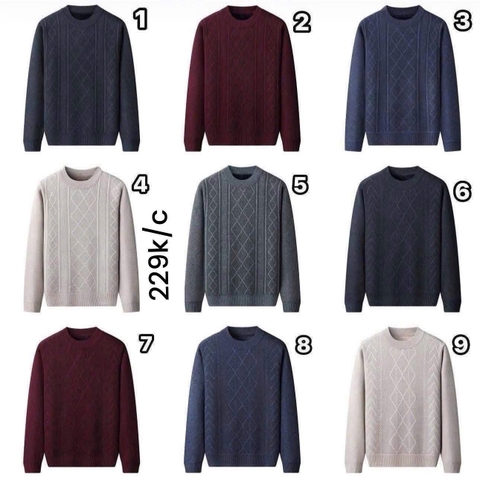 ÁO LEN LÓT LÔNG ẤM CHO ÔNG CHO BỐ H25111904