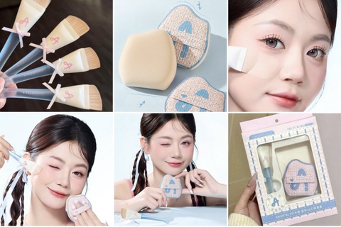 Cọ Mút Đánh Kem Nền 𝐀𝐌𝐎𝐑𝐓𝐀𝐋𝐒 Nàng Tiên Cá H25071706