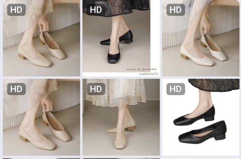 GIÀY DA THẬT BASIC H26041405