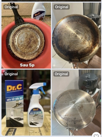 1 Combo 2 chai Siêu tẩy dầu mỡ Dr.C HL26072545