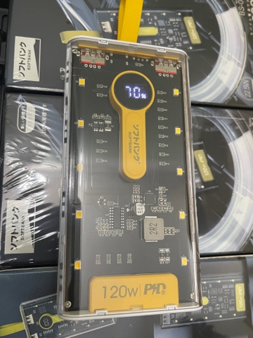 Sạc Dự Phòng Trong Suốt 20.000mAh PD120W BS04