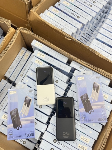 Sạc Dự Phòng 10.000mAh Softbank - Kèm 2 Dây Sạc 22,5W BS10