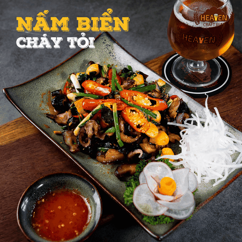 NẤM BIỂN CHÁY TỎI