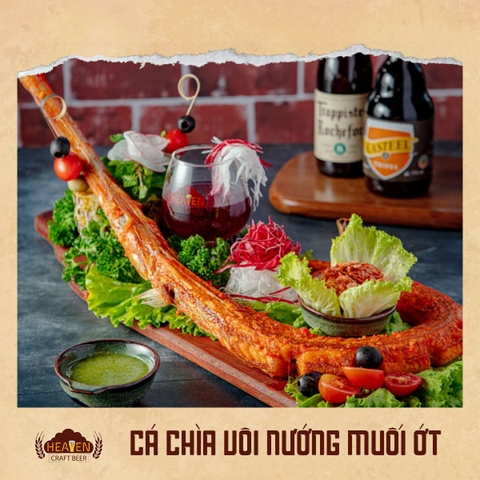 CÁ CHÌA VÔI NƯỚNG MUỐI ỚT