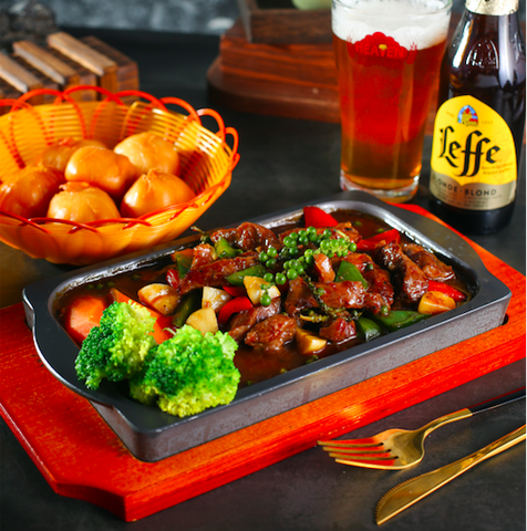 Lõi Vai Bò Hida Sốt Tiêu Xanh