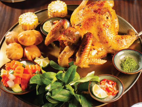 Gà Nướng Mâm Đồng