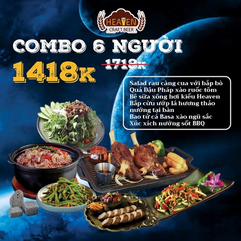 Combo 6 người