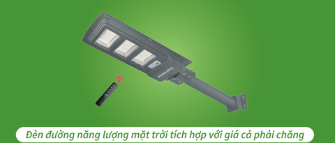 Đèn đường Deco Solar -Đèn Năng lượng mặt trời