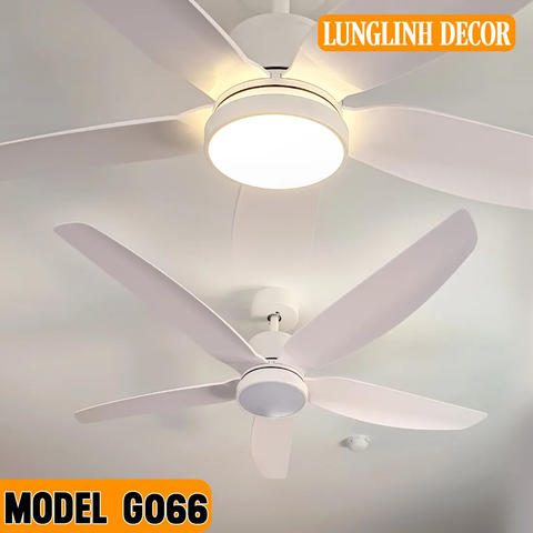 Quạt trần thiết kế Hiện Đại - Hiệu năng làm mát mạnh mẽ vượt trội Model G066
