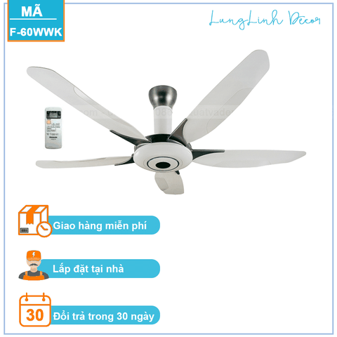 Quạt trần 3 cánh - Panasonic - Mã F-60WWK