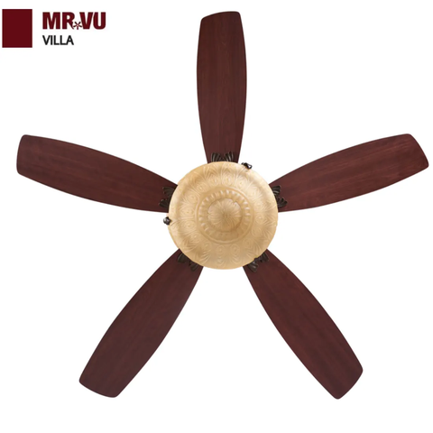 Quạt trần Biệt thự Đẳng Cấp Mr.Vu - Gỗ và Cẩm thạch VILLA