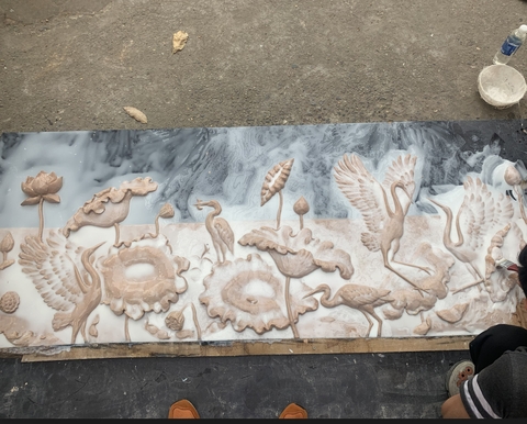 Ý Nghĩa Của Tranh Sen và Hạc: Sự Tượng Trưng Của Vẻ Đẹp và Tinh Tế