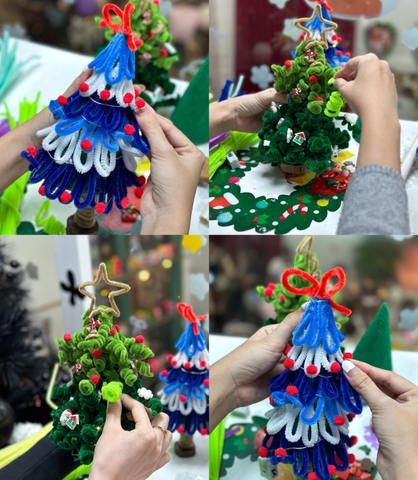 Tham Gia Workshop Giáng Sinh Tại Mỹ Thuật Hồng Sâm