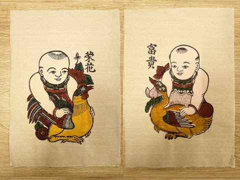 Loại hình vẽ lên giấy gió, nét truyền thống của hội họa Việt Nam