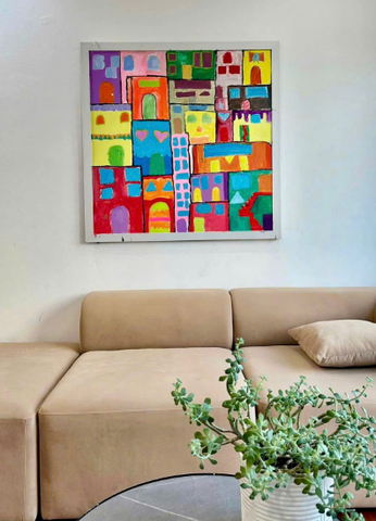 Tết cổ truyền - Cơ hội gắn kết qua nghệ thuật vẽ tranh