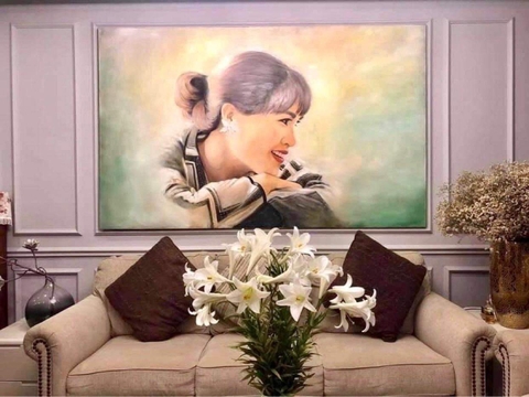 Chùm tranh chân dung sơn dầu vẽ theo yêu cầu được thực hiện bởi họa sĩ Hồng Sâm